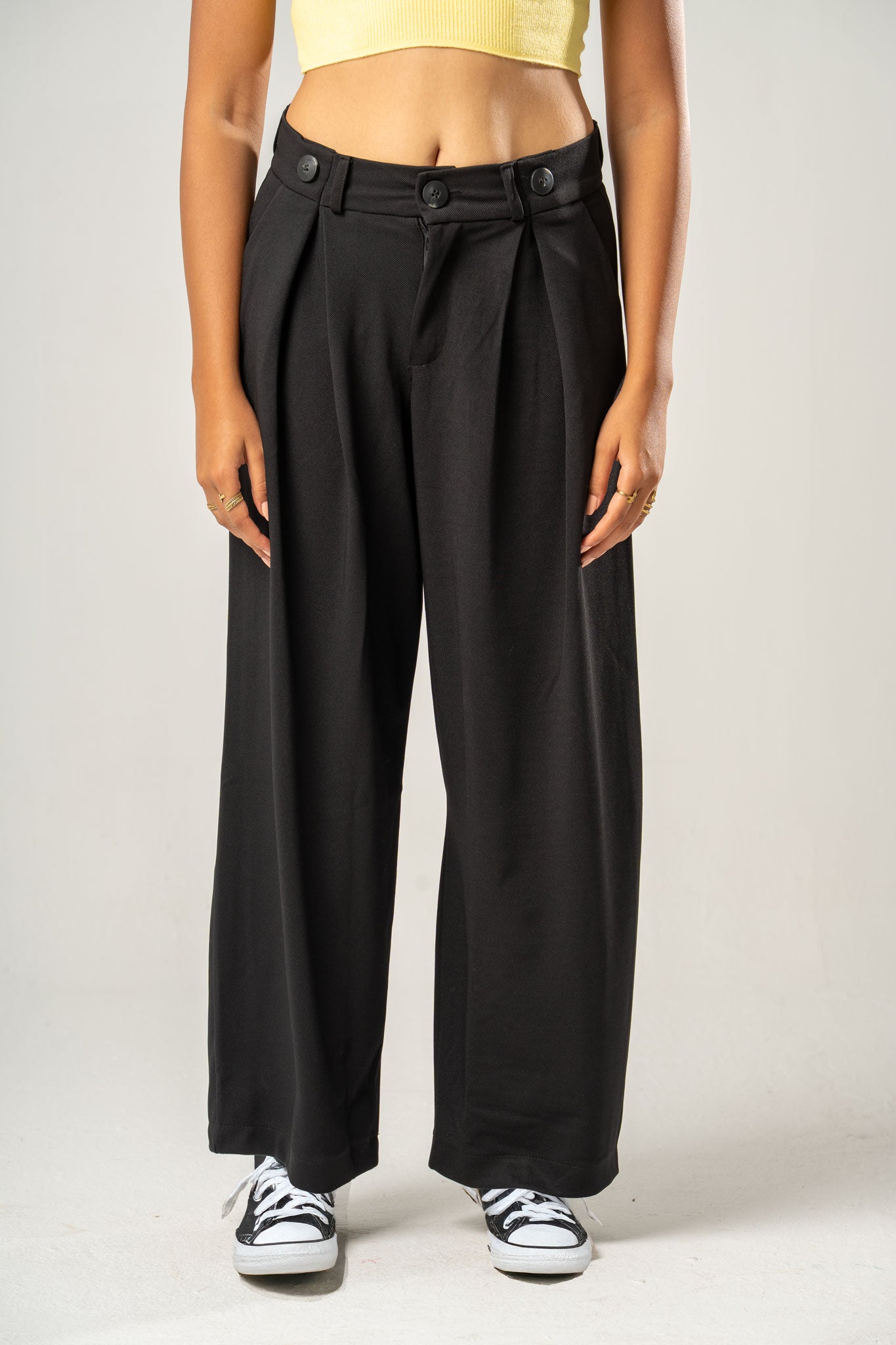 Pleated Pants